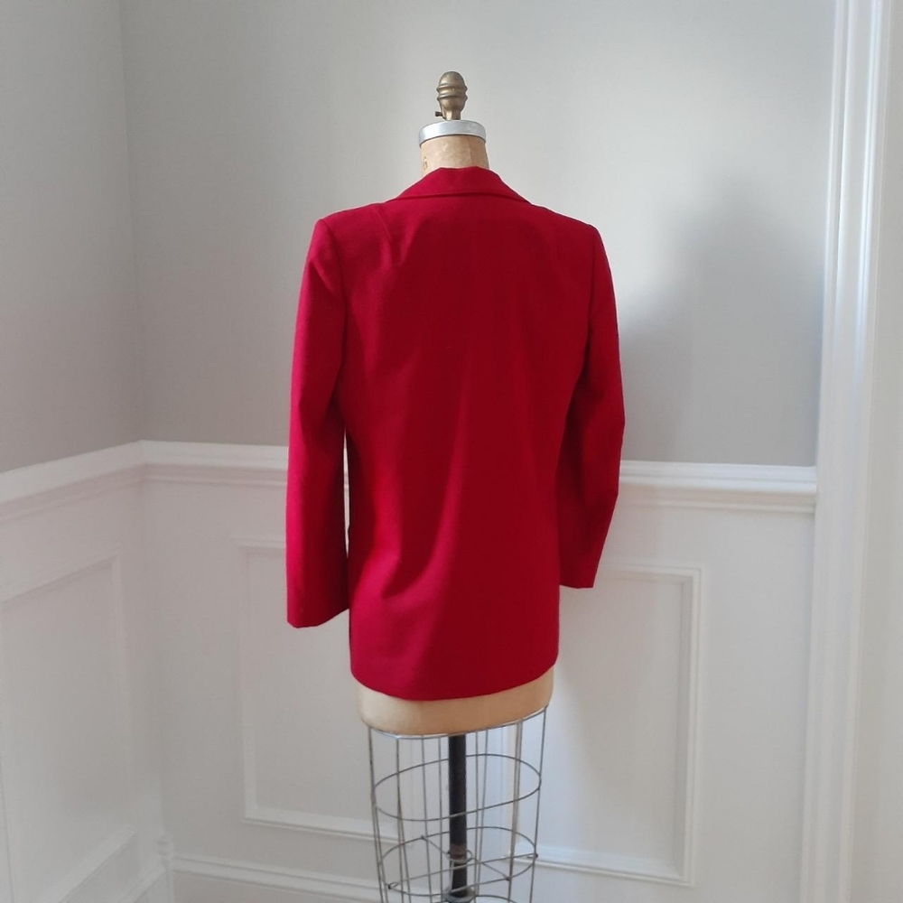 Red Pendleton Vintage Blazer - image 2